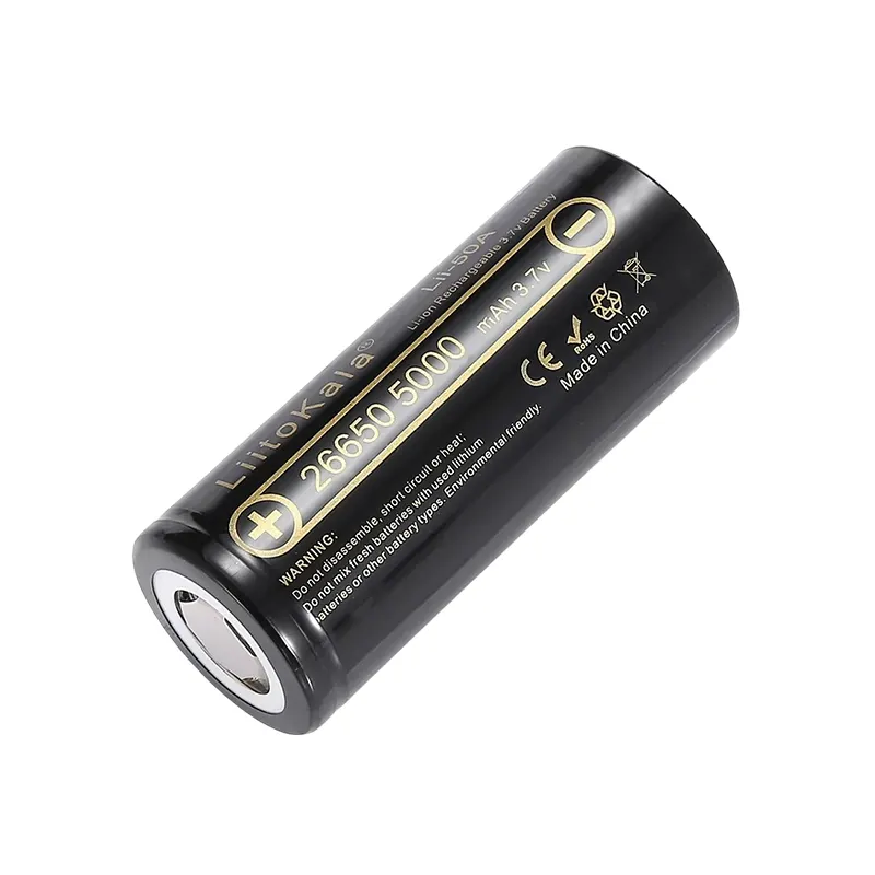LiitoKala Lii-50A 5000mAh 3.7V Li-ion Rechargeable Battery - Price in Bangladesh