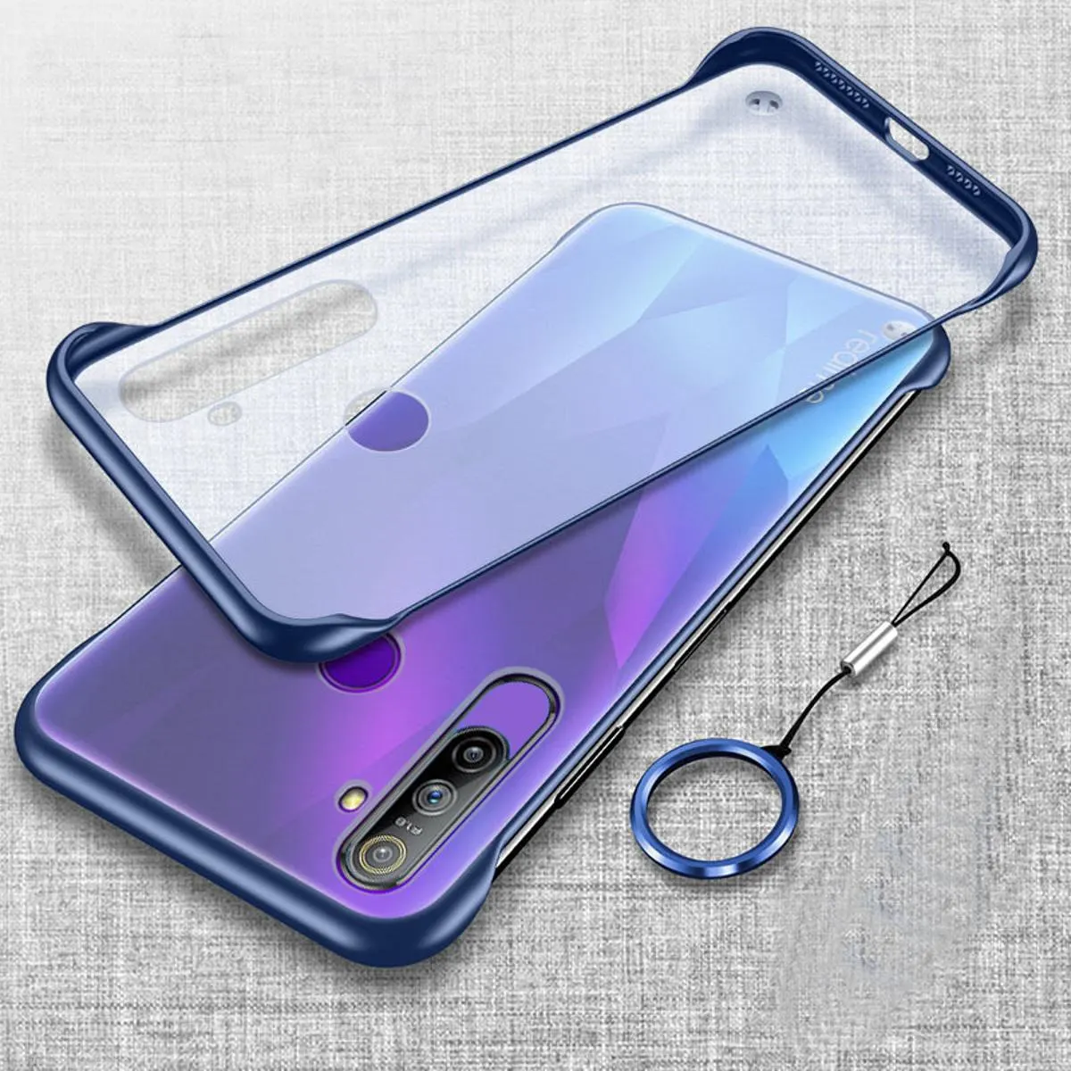Oppo Realme C3 Frameless Slim Back Cover - Price in Bangladesh