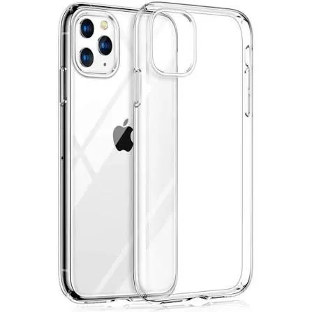 IPhone 11 Pro Max Transparent TPU Back Case Durable Slim Cover
