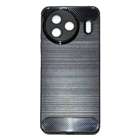 Benco V91 Back Cover Premium Silicone Soft Case With Carbon Fiber Texture - Price in Bangladesh
