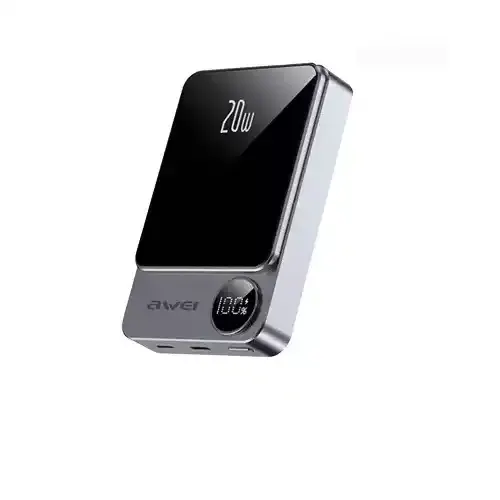 Awei P39K 20W PD 10000mAh Wireless Power Bank Power Banks Price in Bangladesh - Mobile.com.bd