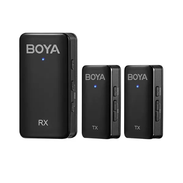 Boya Wmic5-M2 Ultra Compact Dual-Channel 2.4GHz Wireless Microphone