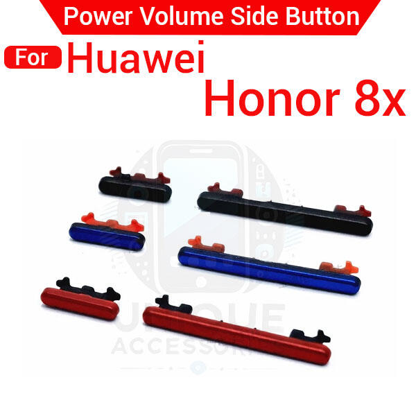 Compatible with Huawei Honor 8x External Side Buttons Power On Off + Volume Control Button Outside Side Keys - Price in Bangladesh