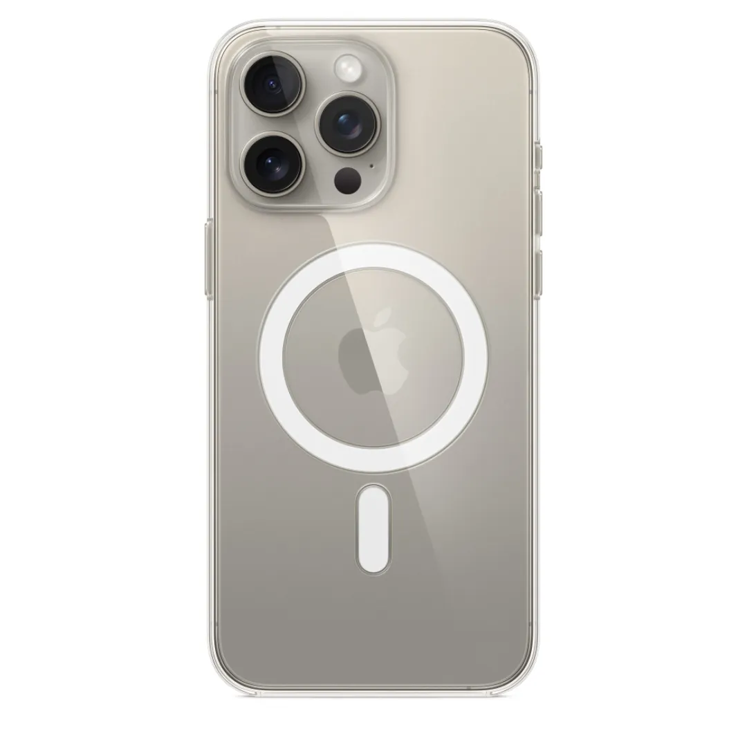 For Apple Iphone 15 Pro 6.1 Clear Case With Magsafe