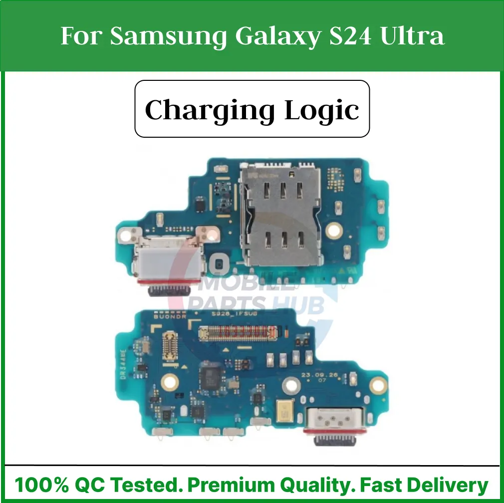 Charging Logic Board For Samsung Galaxy S24 Ultra Charging Port USB Plug PCB Dock Connector Spare parts - Price in Bangladesh