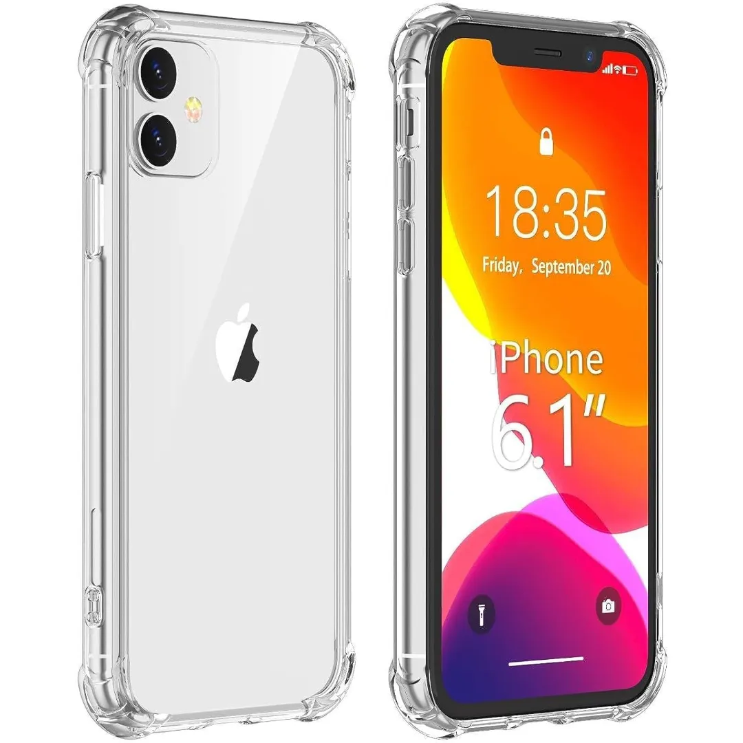 For Apple Iphone 11 Pro Max / Iphone 11 Pro / Iphone 11 Soft Transparent Cover