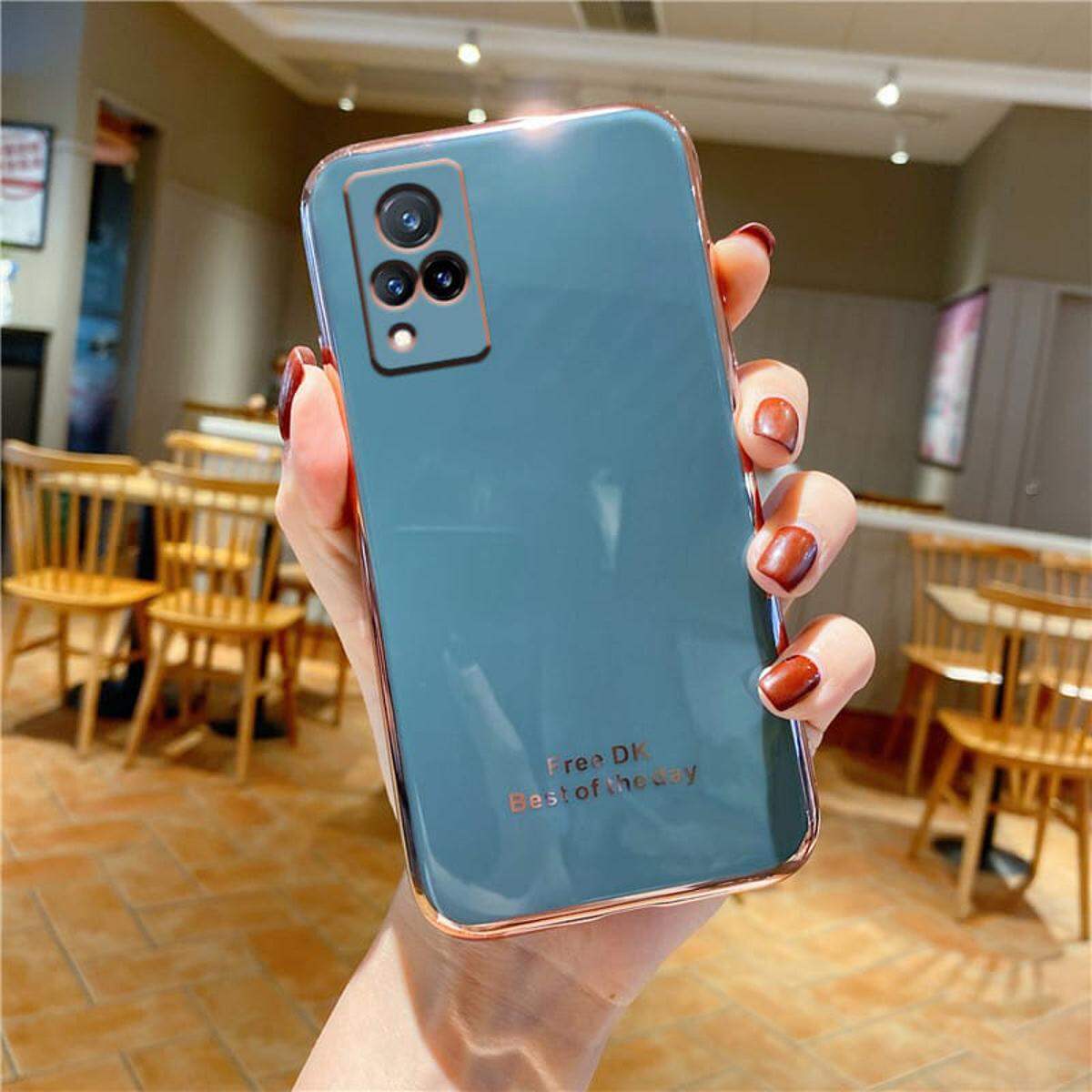 Vivo y51/y31/y53s 4G camera protaction luxury Shockproof Liquid Silicone Back cover