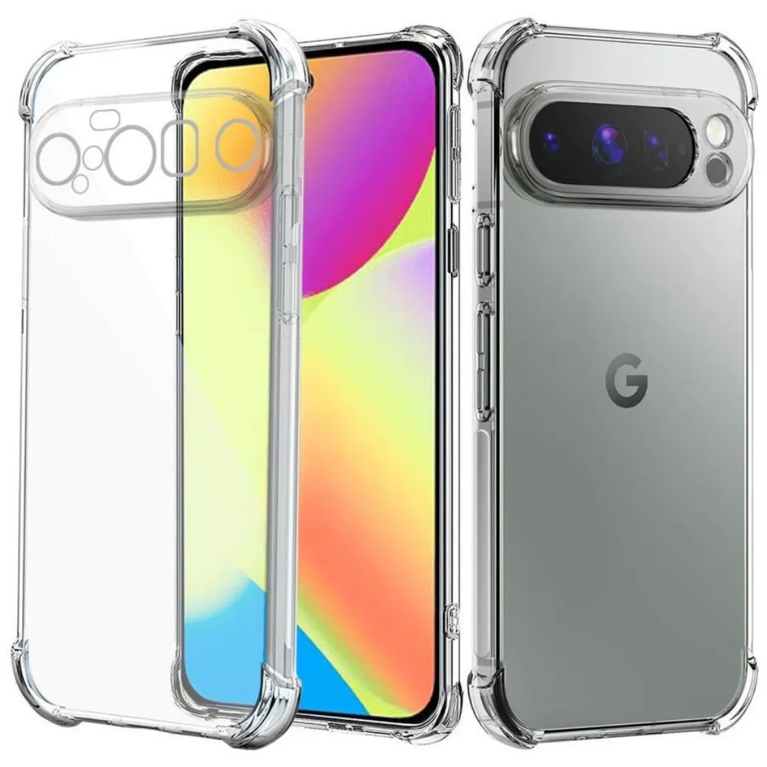 For Google Pixel 6 7 8 9 10 Pro Xl , Pixel 6A 7A 8A 9A 10A Premium Silicone Case Crystal Clear Soft Tpu Ultra-Thin Transparent Flexible Protective Mobile Phone Back Cover