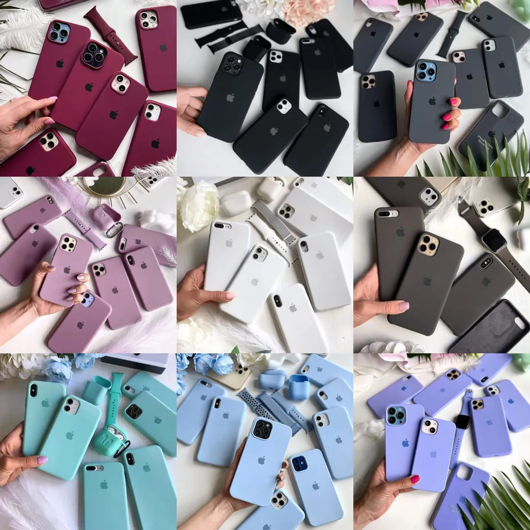 For Apple Iphone 6 6S Plus 7 8 Plus X Xr Xs Xr 11 12 13 Mini 14 15 16 Pro Max Box Silicone Soft Back Covers Camera Protective Flexible Mobile Phone Case