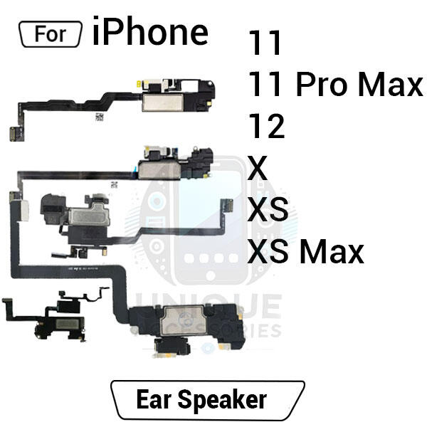 Ear Speaker Sensor With Flex Cable For iPhone 11 11 Pro Max X XS Max Earpiece And Proximity Light Sensor Replacement - Price in Bangladesh