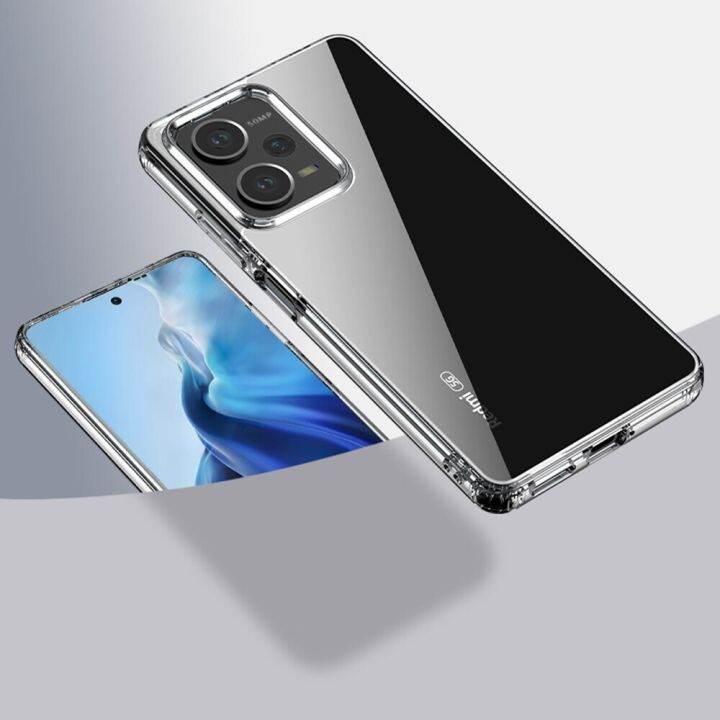 Anti Yellow Clear Back Cover Case for REDMI 12 4G With Full Camera Protection