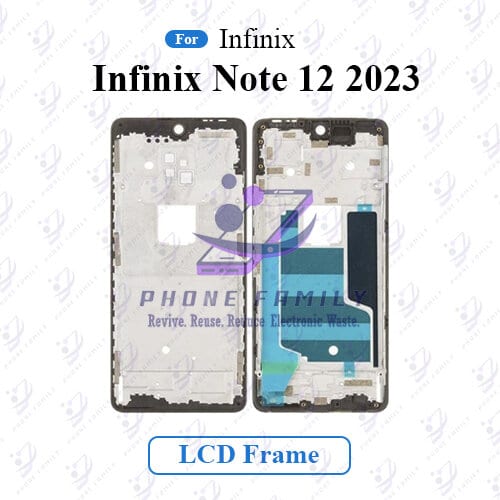 For Infinix Note 12 Front LCD Frame Middle Chassis Housing - Price in Bangladesh