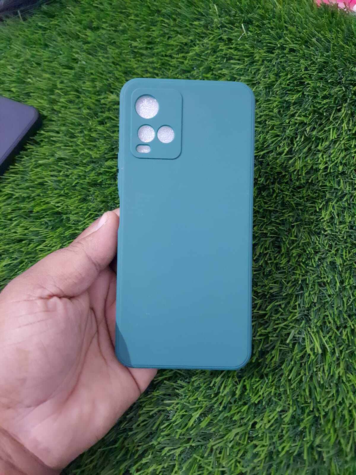 Vivo Y21/Y21S/Y33S Fashionable Silicone Back Cover - Camera - Phone Back Cover - Redmi Note 11 Back Cover
