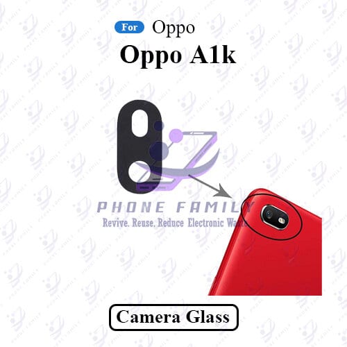 For Oppo A1K Camera Main Glass Lens Replacement Part - Price in Bangladesh