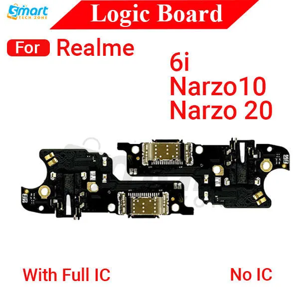 Charging Logic Board For Realme 6i/ Narzo 10/ Narzo 20 Charging Port USB Plug PCB Dock Connector Spare parts - Price in Bangladesh