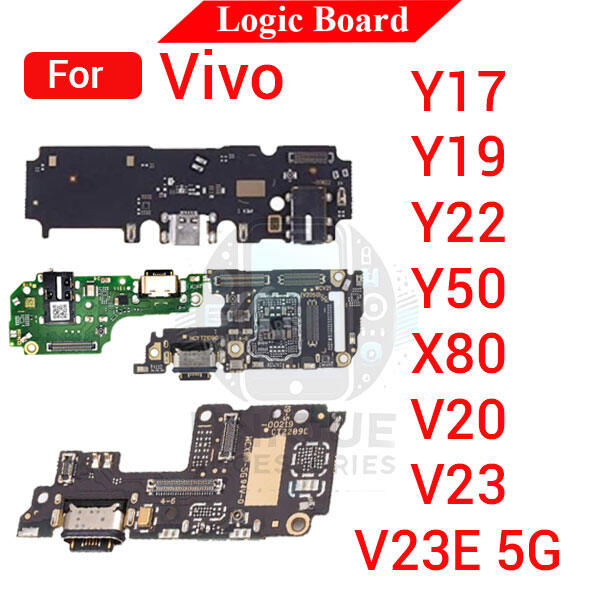 Charging Logic Board For Vivo Y17 Y19 Y22 Y50 X80 V20 V23 V23E 5G Charging Port USB Plug PCB Dock Connector Spare parts - Price in Bangladesh