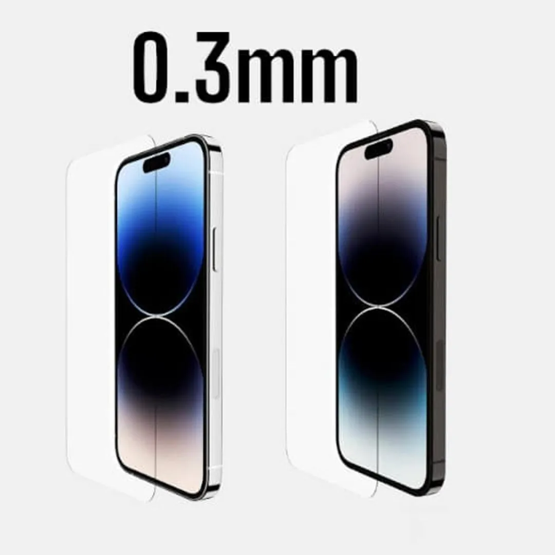 For Apple Iphone 14 Plus 6.7 2022-9H 0.3 Mm & Full Coverage Curved Premium Tempered Og Gorilla Glass Screen Protector