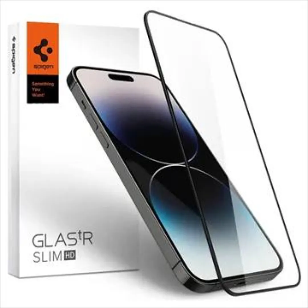 Spigen Tempered Glass Screen Protector For Iphone 13 14 15 16 17 Pro Max , 14 15 16 17 Plus Air Series [1 Pack]