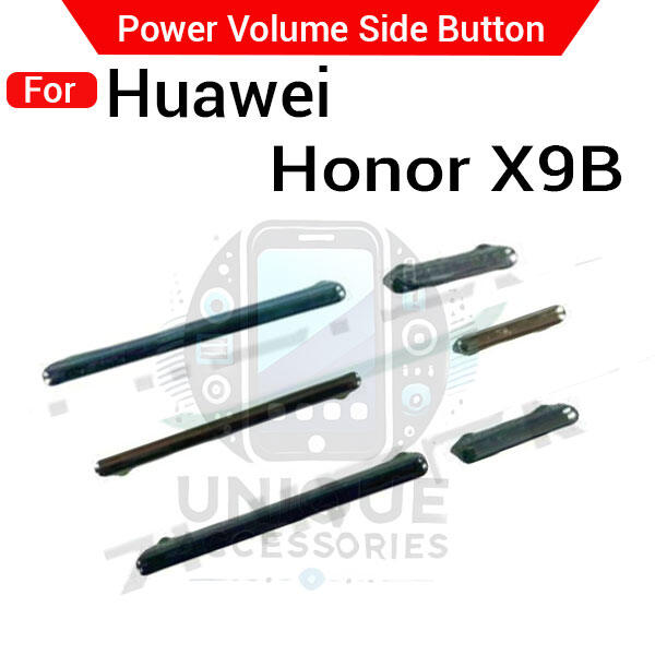 Compatible with Huawei Honor X9B External Side Buttons Power On Off + Volume Control Button Outside Side Keys - Price in Bangladesh