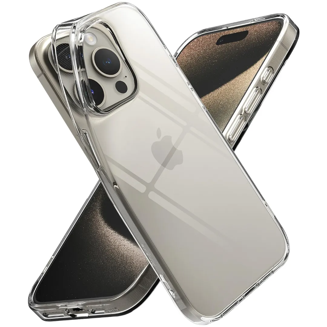 For Apple Iphone 15 / Iphone 15 Plus / Iphone 15 Pro / Iphone 15 Pro Max 2023 Case Slim Fit Soft Clear Tpu Shockproof Shell Protective Cover For Apple Iphone Case Transparent