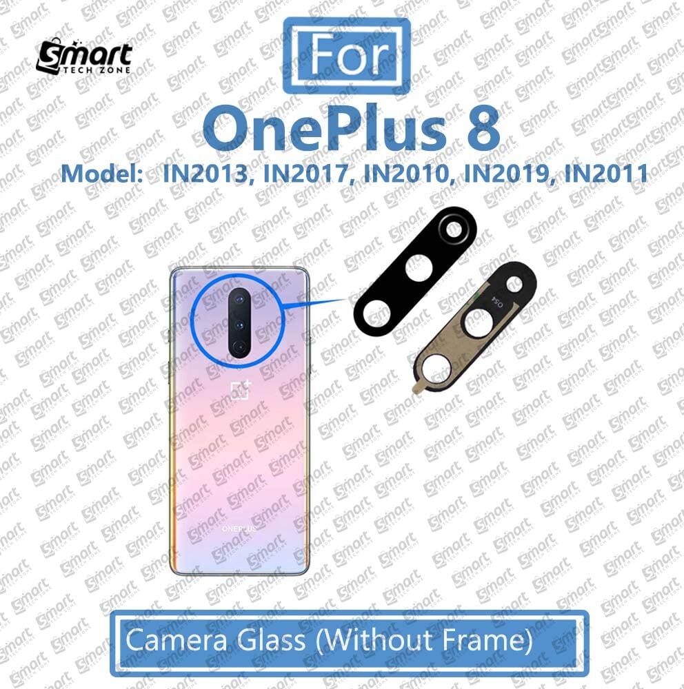 OnePlus 8 Back Camera Glass Lens With Frame Replacement Parts - Price in Bangladesh