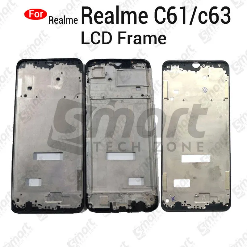 For Realme C61 C63 Only Front LCD Frame Housing Replacement Parts - Price in Bangladesh