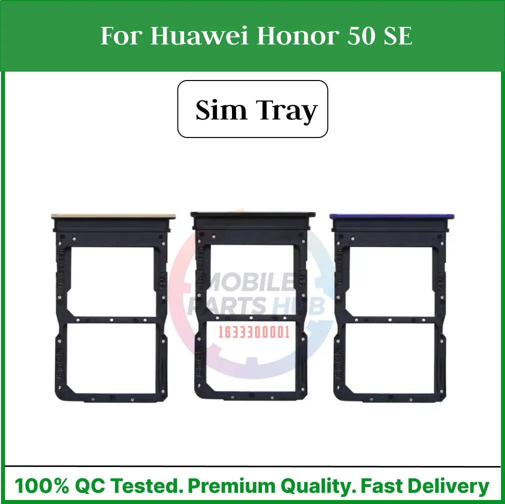 Huawei Honor 50 SE Sim Tray Micro SD Card Slot with Sim Ejector Pin Replacement Part - Price in Bangladesh