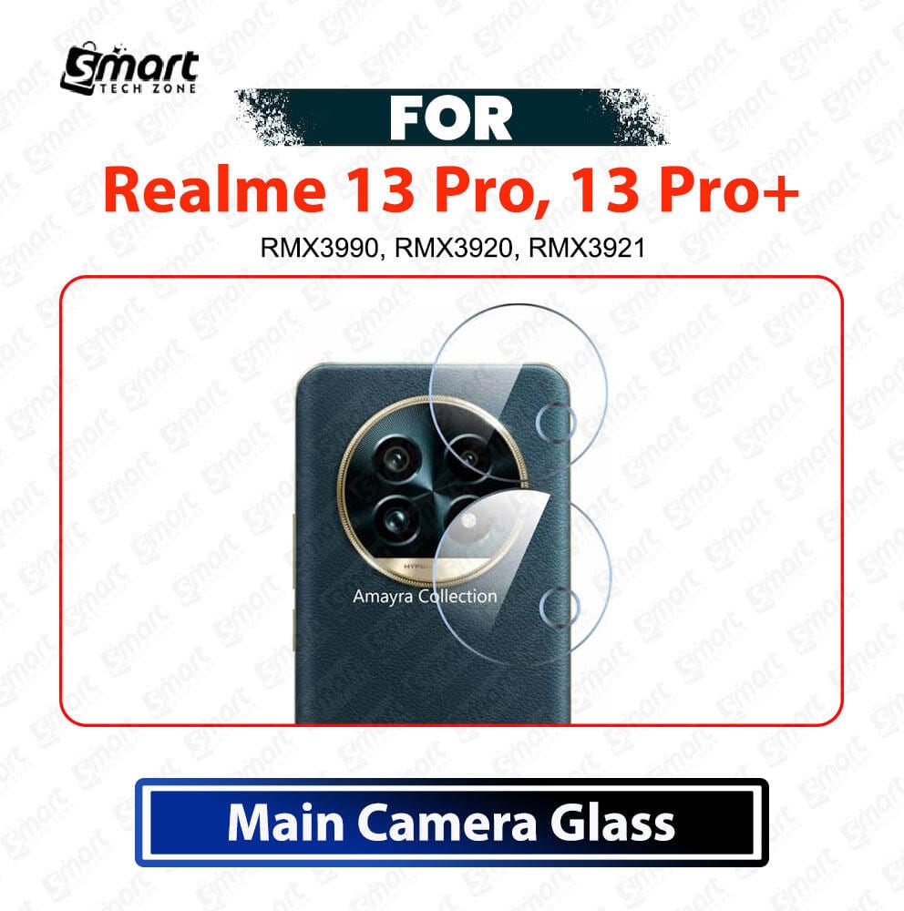 Realme 13 Pro / 13 Pro+ Rear Camera Glass Lens Cover - Main Back Camera Glass Replacement Repair Spare Parts - Price in Bangladesh