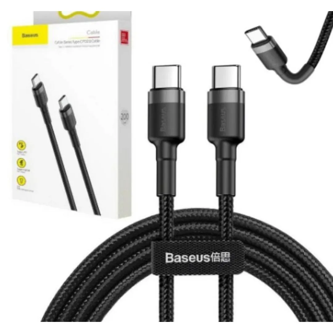 Baseus 60w Cafule 2M Type-C Charging Cable, Durable and Fast Charging - Price in Bangladesh