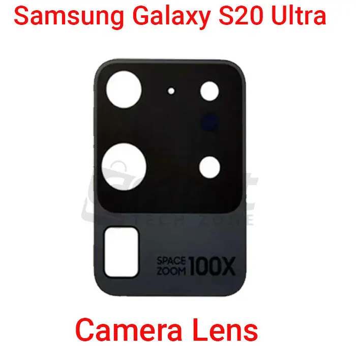 Back Rear Camera Lens Glass Compatible with Samsung Galaxy S20 Ultra Camera Lens Glass Without Frame - Price in Bangladesh