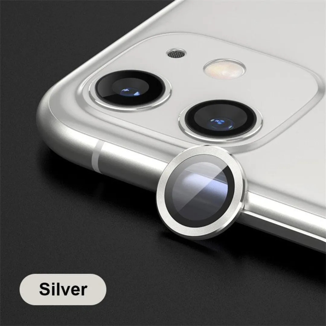 For Iphone 11 / 12 Camera Lens Protector Hd Tempered Metal Glass Camera Screen Protector Cover Film Accessories