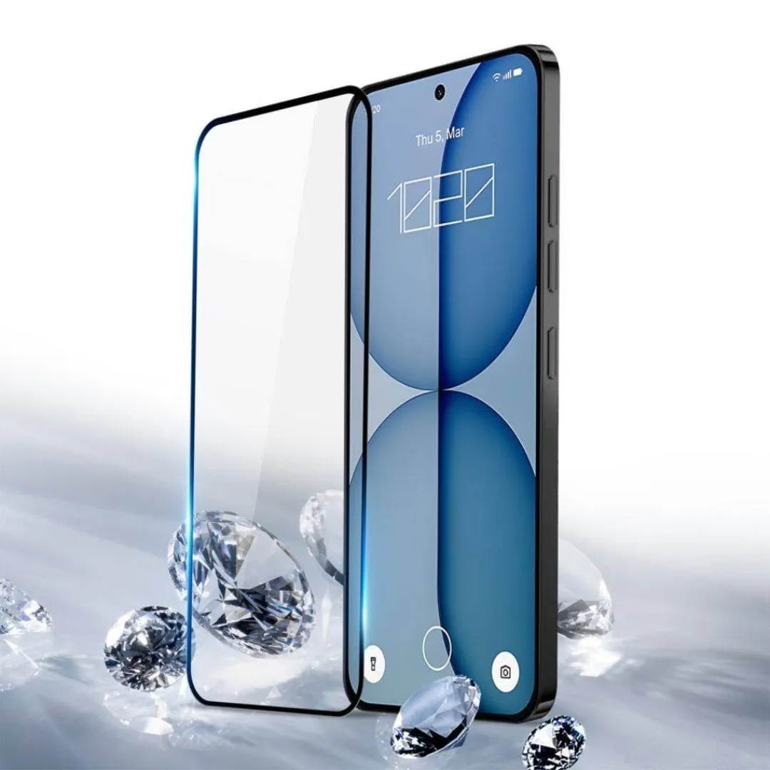 Premium Tempered Glass Screen Protector Guard For Nothing Phone 4A 5G & 4A Pro (6.78 Inch & 6.83 Inch, Pack Of 1) | Edge To Edge Coverage (Fingerprint Unlock)