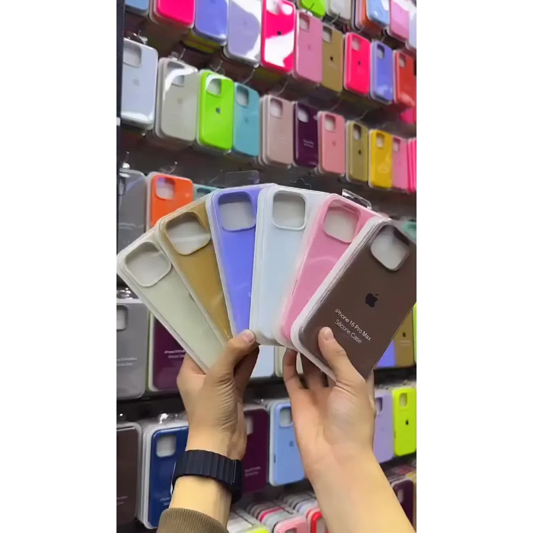 Iphone 6S 7 8 Plus X Xr Xs Max, 11 Pro Max, 12 Pro Max, 13 Pro Max, 14 Pro Max, 15 Pro Max, 16 Pro Max, 15 Plus, 13 Mini Slim Liquid Silicone 3 Layers Full Covered Soft Gel Rubber Case Cover