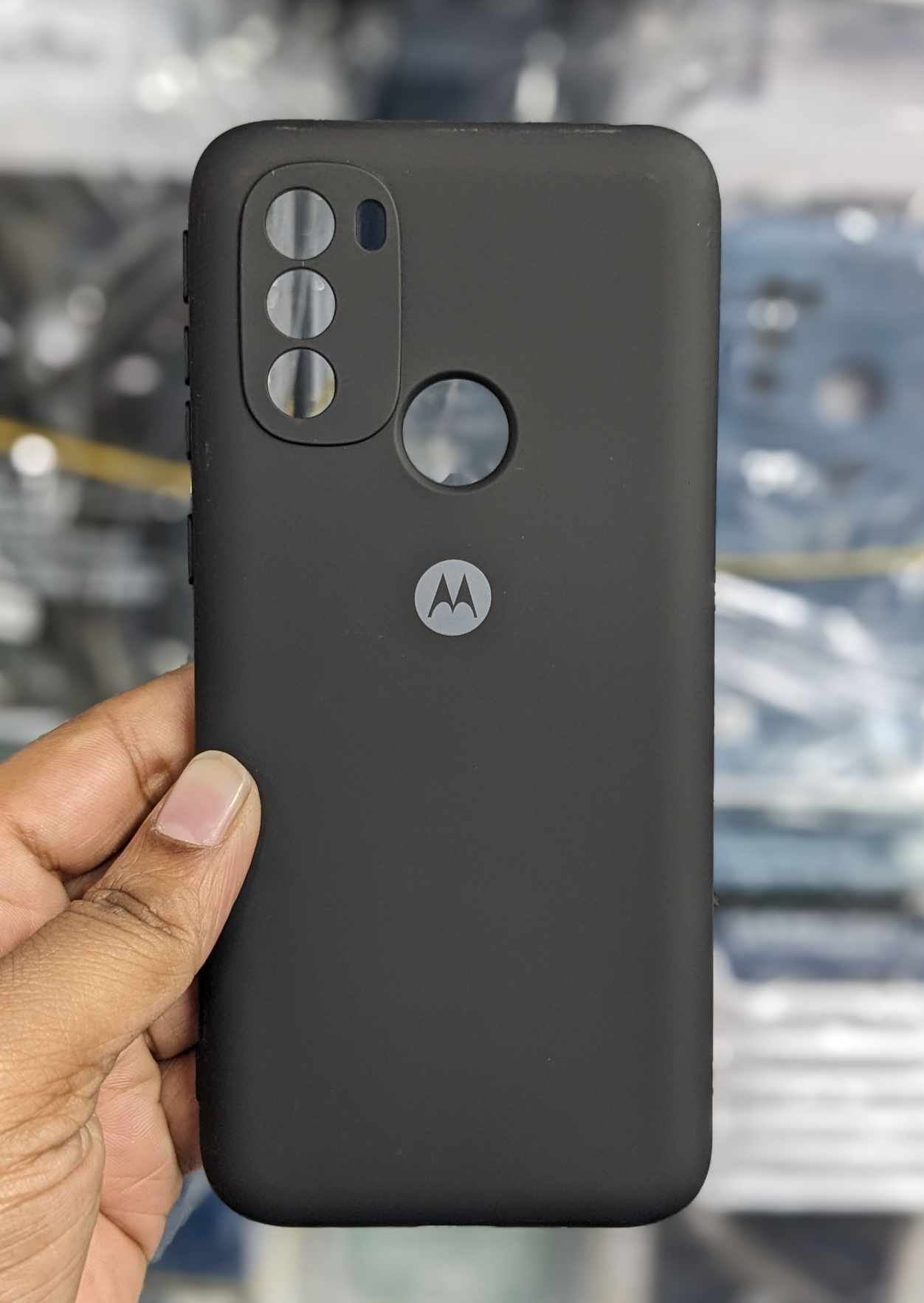 Spigen cover For Motorola Moto G31 Carbon Fiber Back cover Soft Slim Fashion Non-Slip Protective Carbon Fiber Phone Case