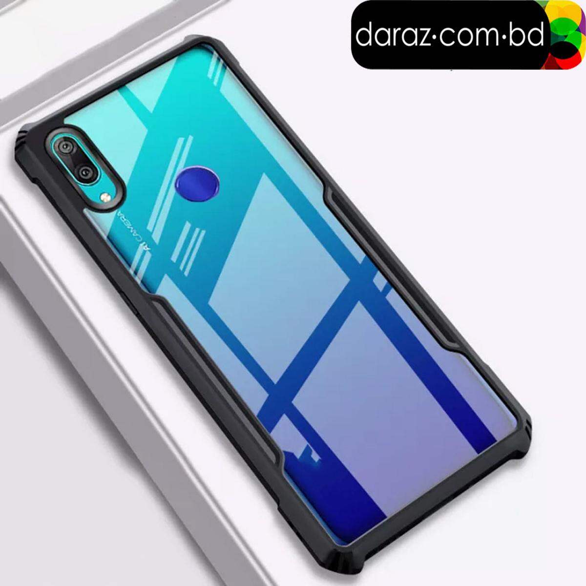 Xiaomi Redmi Note 7 / Note 7S / Note 7 Pro Shockproof Tpu Bumper Clear Acrylic Mobile Phone Case For Redmi Note 7 Back Cover - Camera - Phone Back Cover
