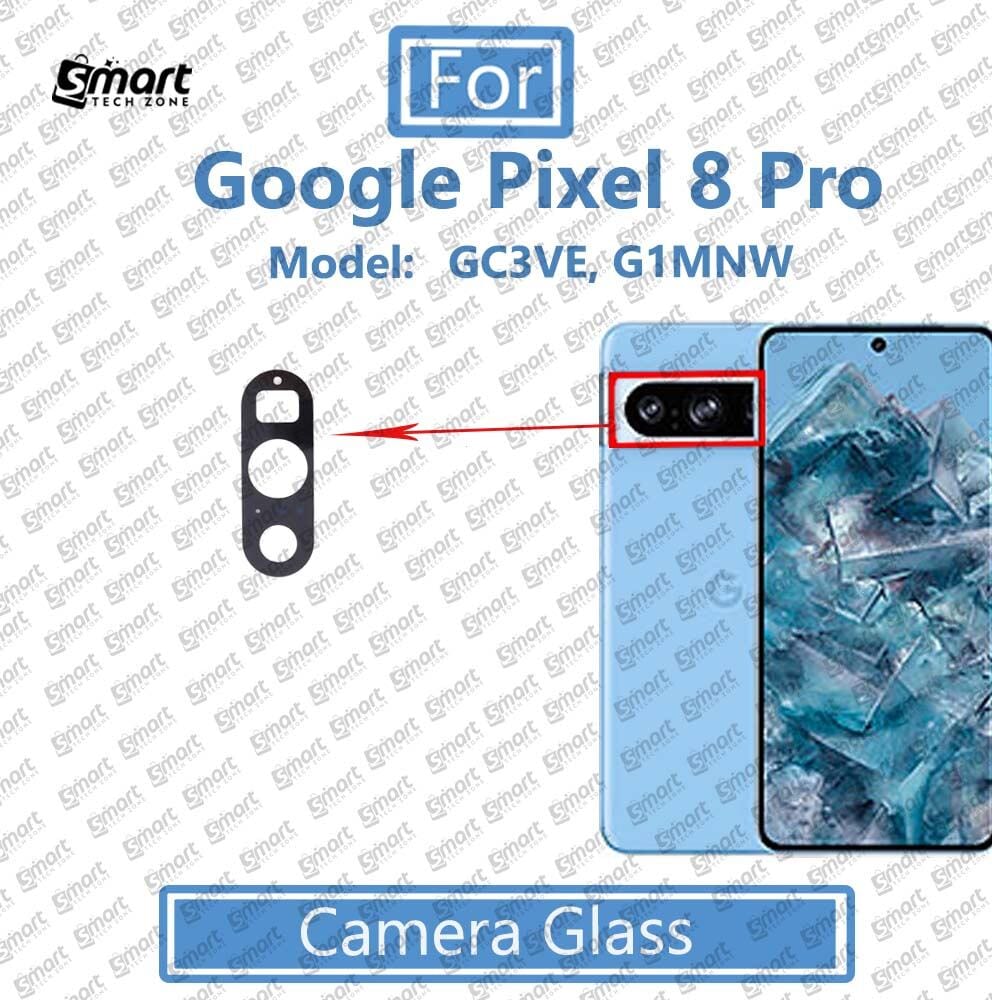 For Google Pixel 8 Pro Camera Glass Lens With Frame Replacement Parts - Price in Bangladesh