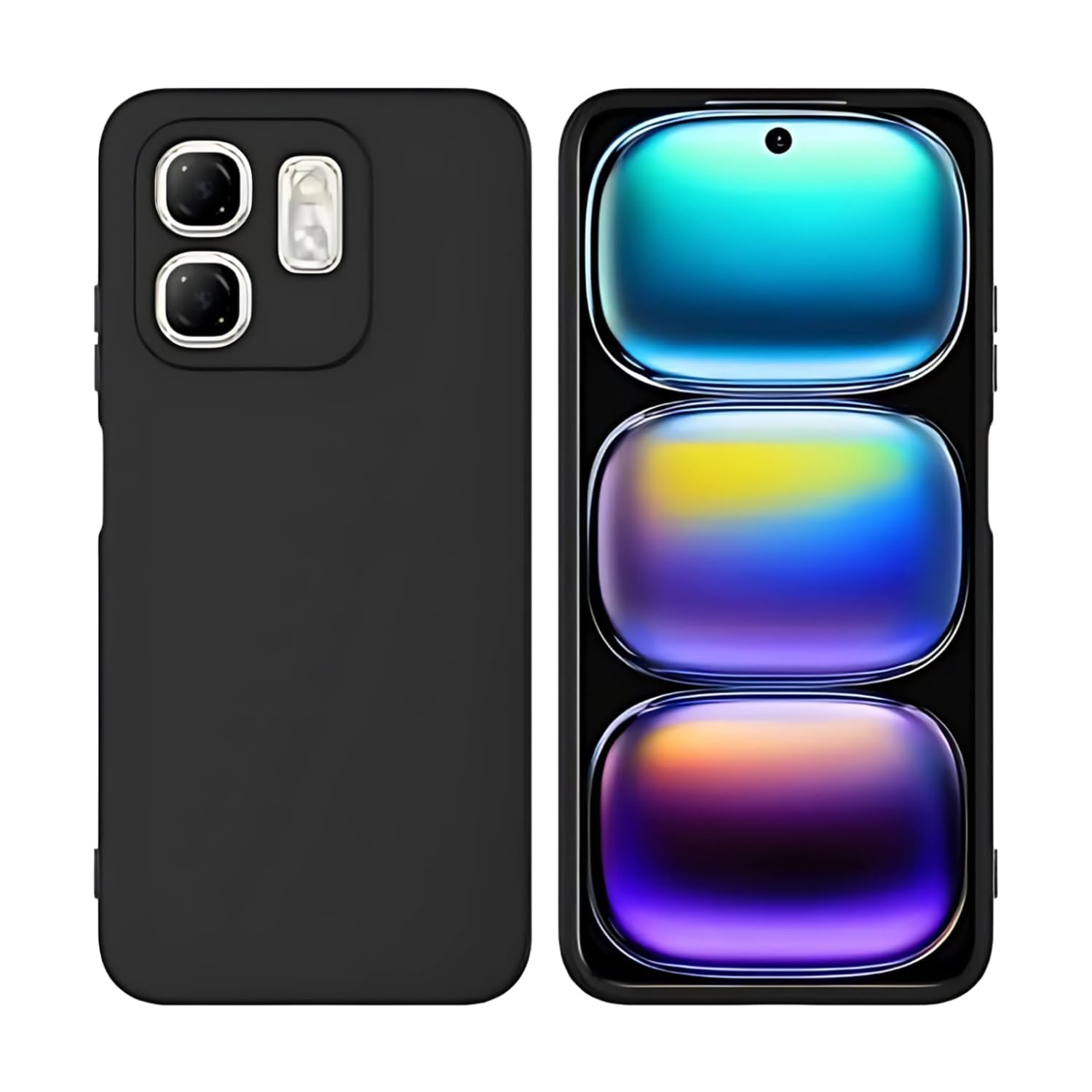 Original Premium Liquid Silicone Phone cover For Infinix Smart 9 Back Cover