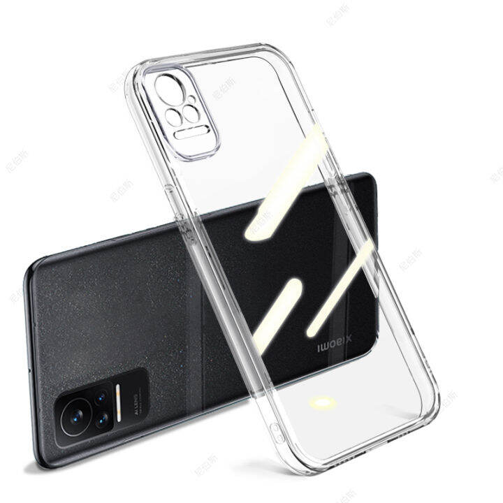 Anti Yellow Clear Back Cover Case for MI CIVI 1 With Full Camera Protection