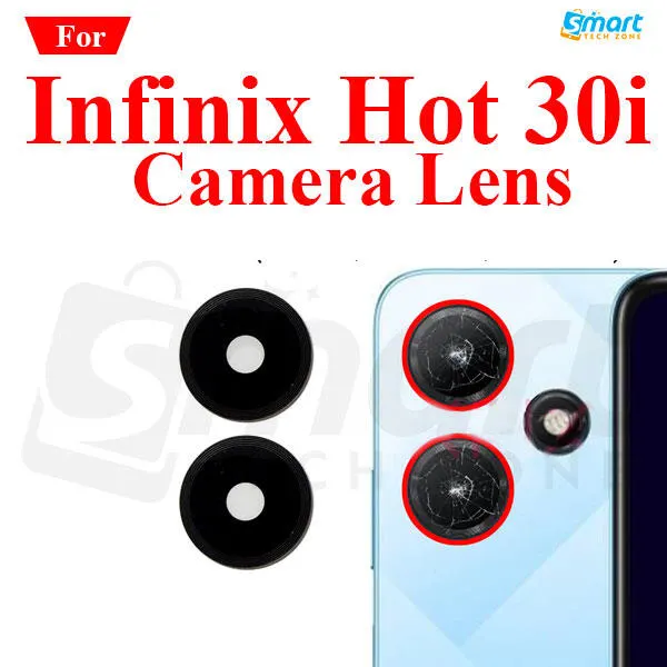 Back Rear Camera Lens Glass Compatible with Infinix Hot 20/20s/30i Camera Lens Glass Without Frame - Price in Bangladesh