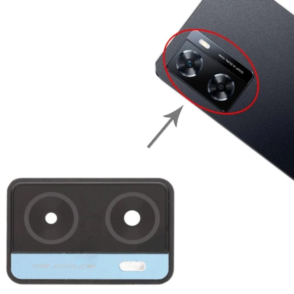 OnePlus Nord N20 SE Back Camera Glass Lens With Frame Replacement Parts - Price in Bangladesh