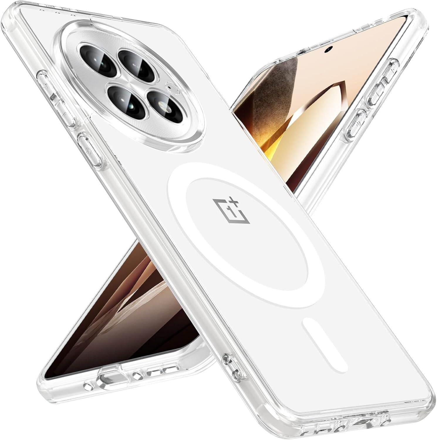 Anti Yellow Clear Back Cover Case for OnePlus 13R With Full Camera Protection