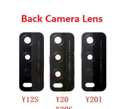 Back Rear Camera Lens Glass Compatible with Vivo Y12s Y20 Y20i Y20s Camera Lens Glass Without Frame - Price in Bangladesh