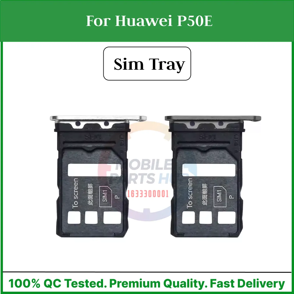 Huawei P50E Sim Tray Micro SD Card Slot with Sim Ejector Pin Replacement Part - Price in Bangladesh