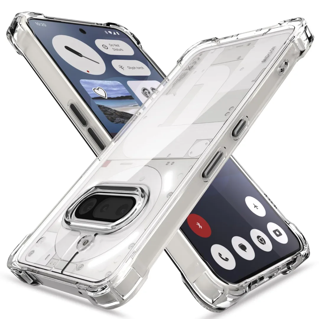 Back Cover Case For Nothing Phone 3A (Clear Pc+ Transparent Tpu Bumper) Soft Water Color Official Soft Tpu Case With No Border Bump Nothingphone3A Phone Cases