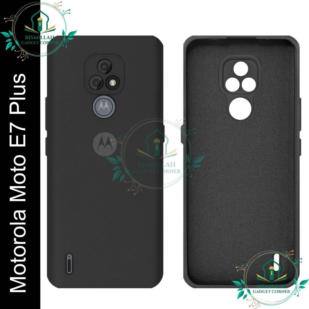 Premium Liquid Silicone Phone case for Motorola Moto E7 Plus Liquid Silicon Mobile Back Case Soft Silicone Phone Cover