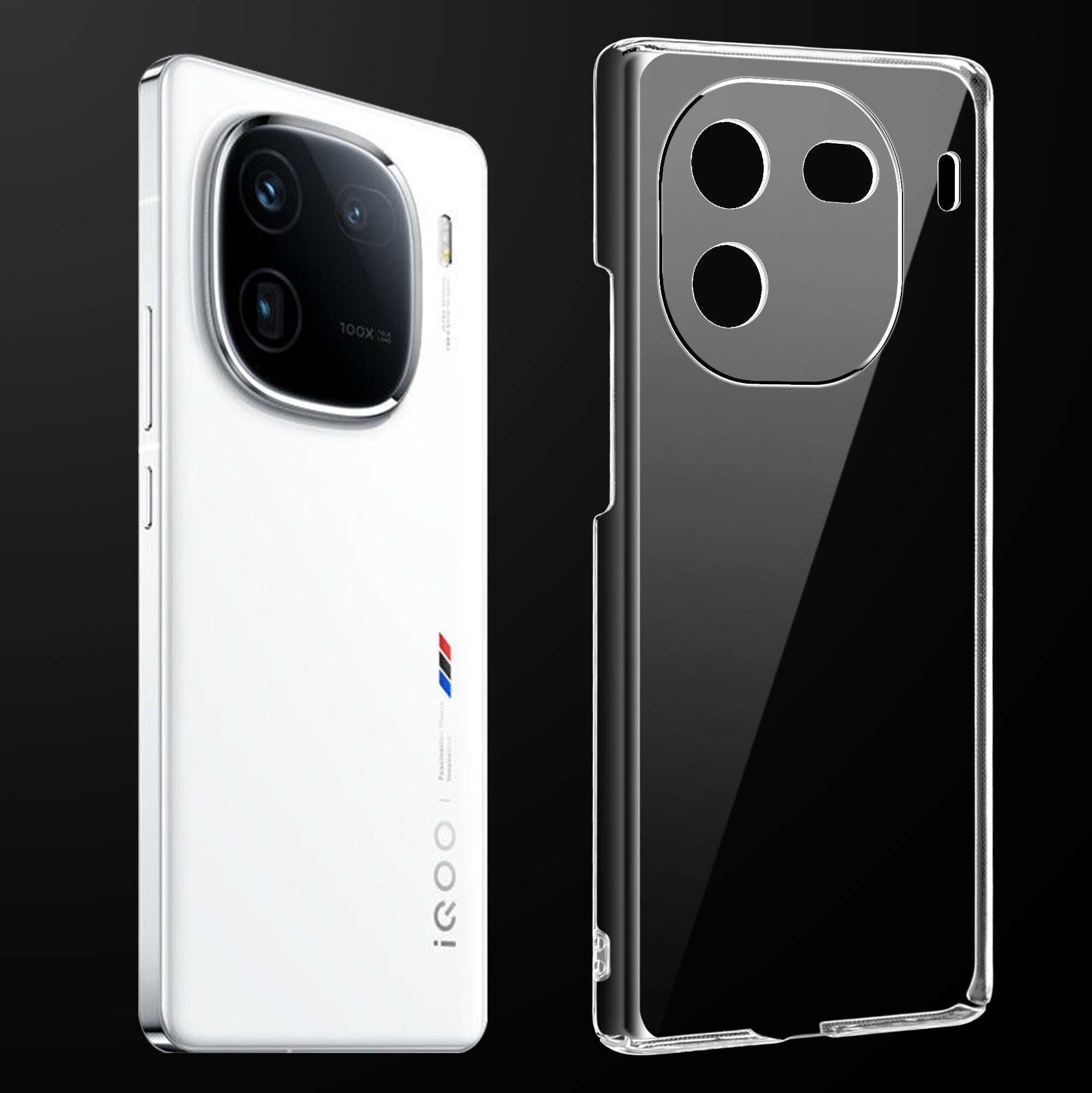 Anti Yellow Clear Back Cover Case for IQOO NEO 10R With Full Camera Protection