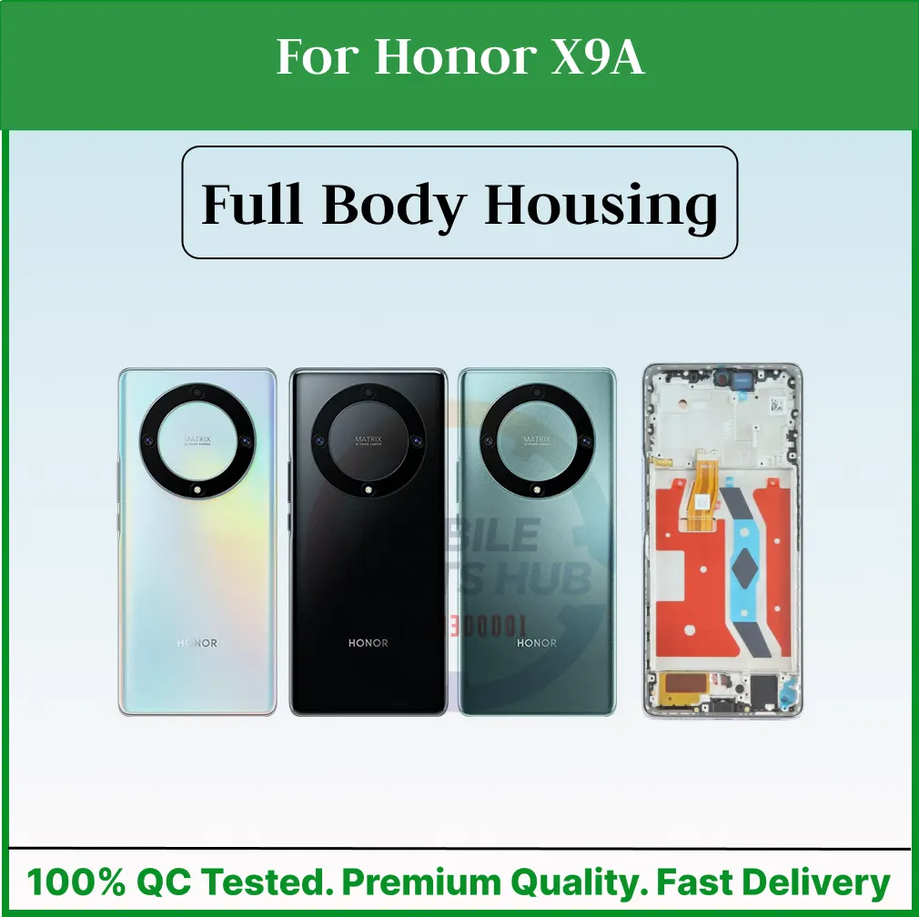 For Honor X9A Full Body Housing ( LCD Frame + Back Panel Without Camera Glass ) - Price in Bangladesh