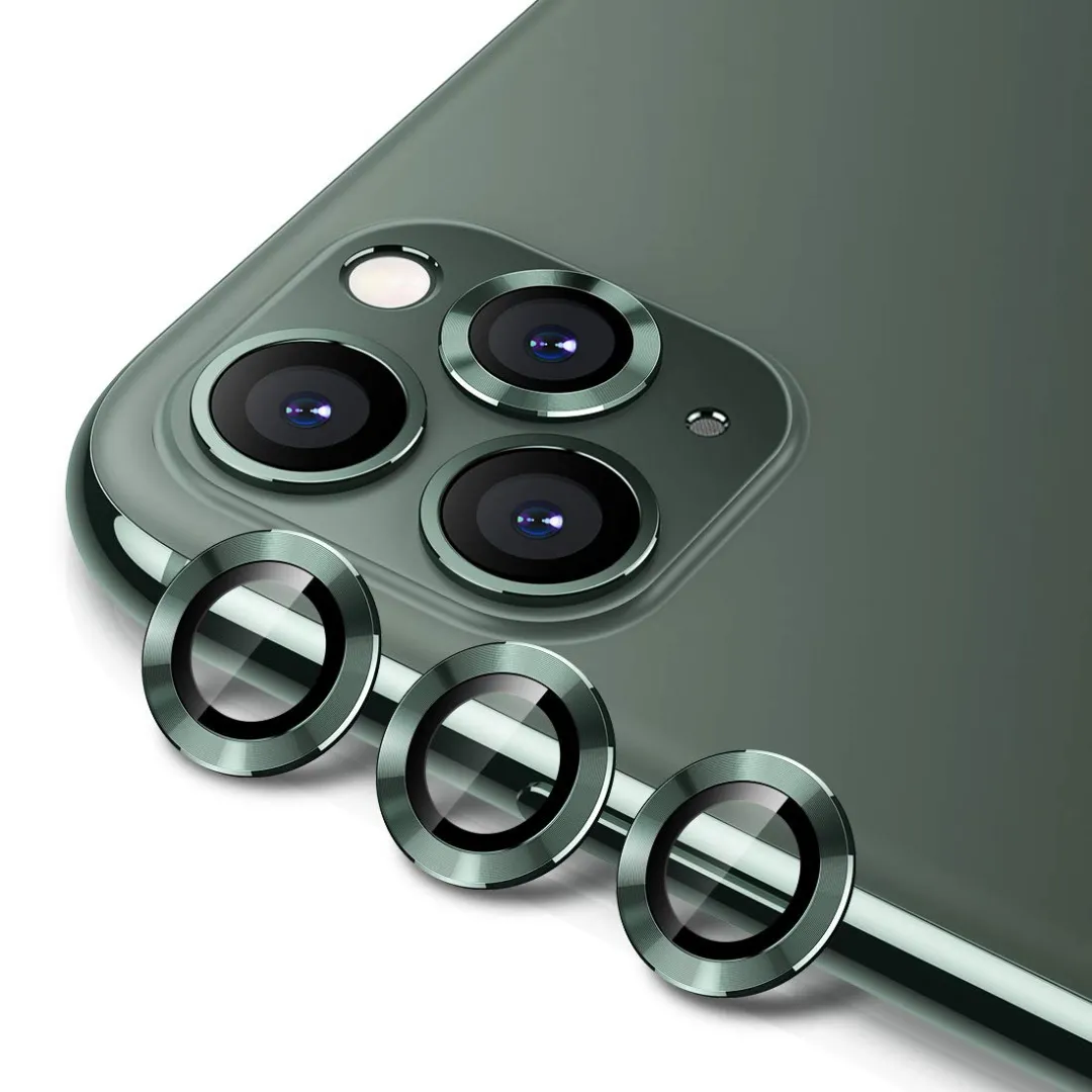 For Apple Iphone 11 Pro 5.8 / Iphone 11 Pro Max 6.5 Camera Lens Protector Hd Tempered Metal Glass Camera Screen Protector Cover Film Accessories