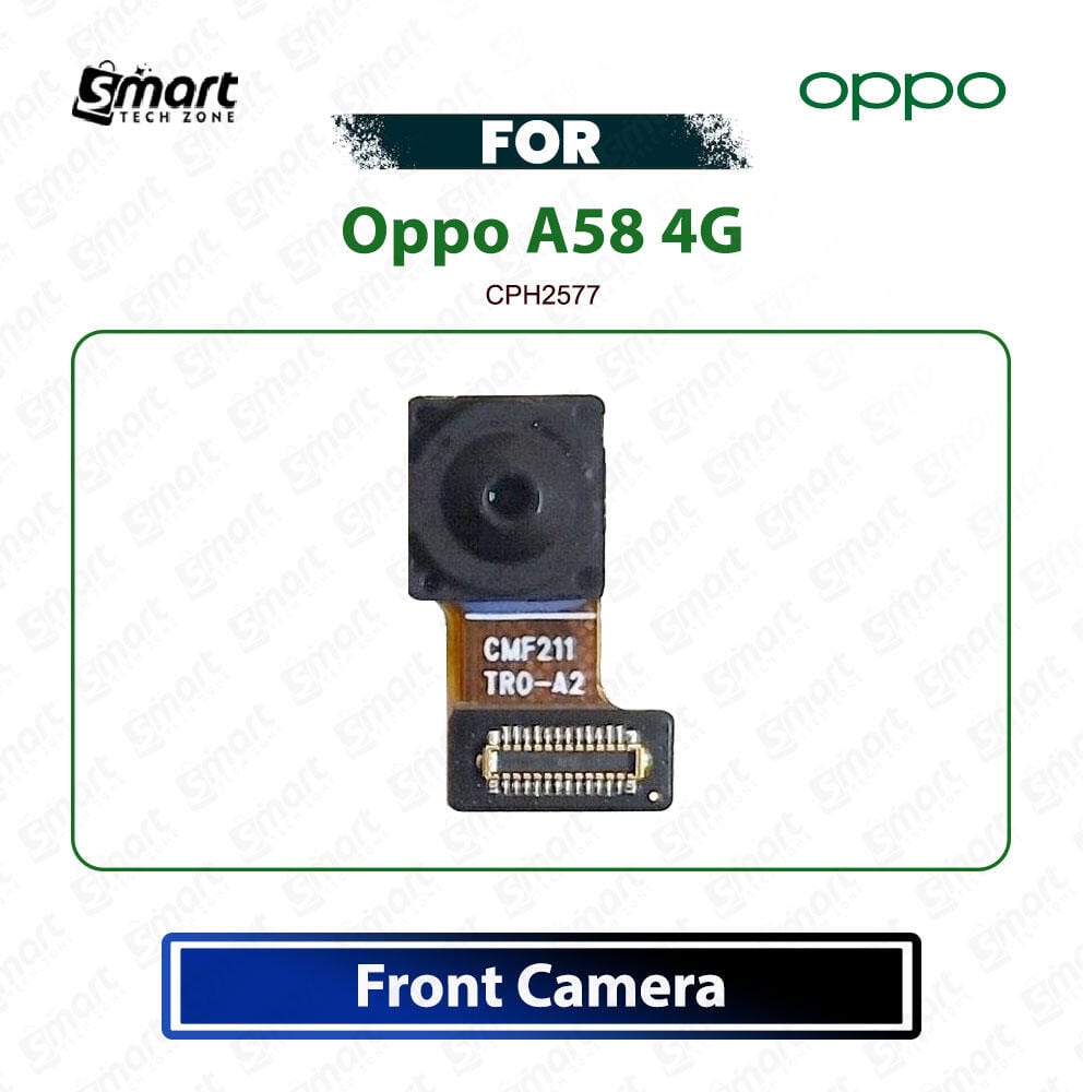 Oppo A58 4G Front Camera Module - Selfie Camera Flex Cable Replacement Repair Spare Part For CPH2577 - Price in Bangladesh