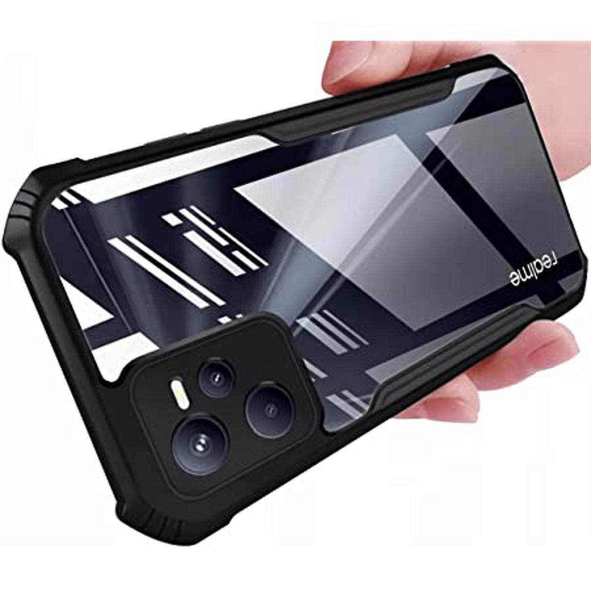 Xundd Protective Back Cover For Realme C33 Cases Shockproof Airbag Bumper Soft Back Transparent Shell Covers